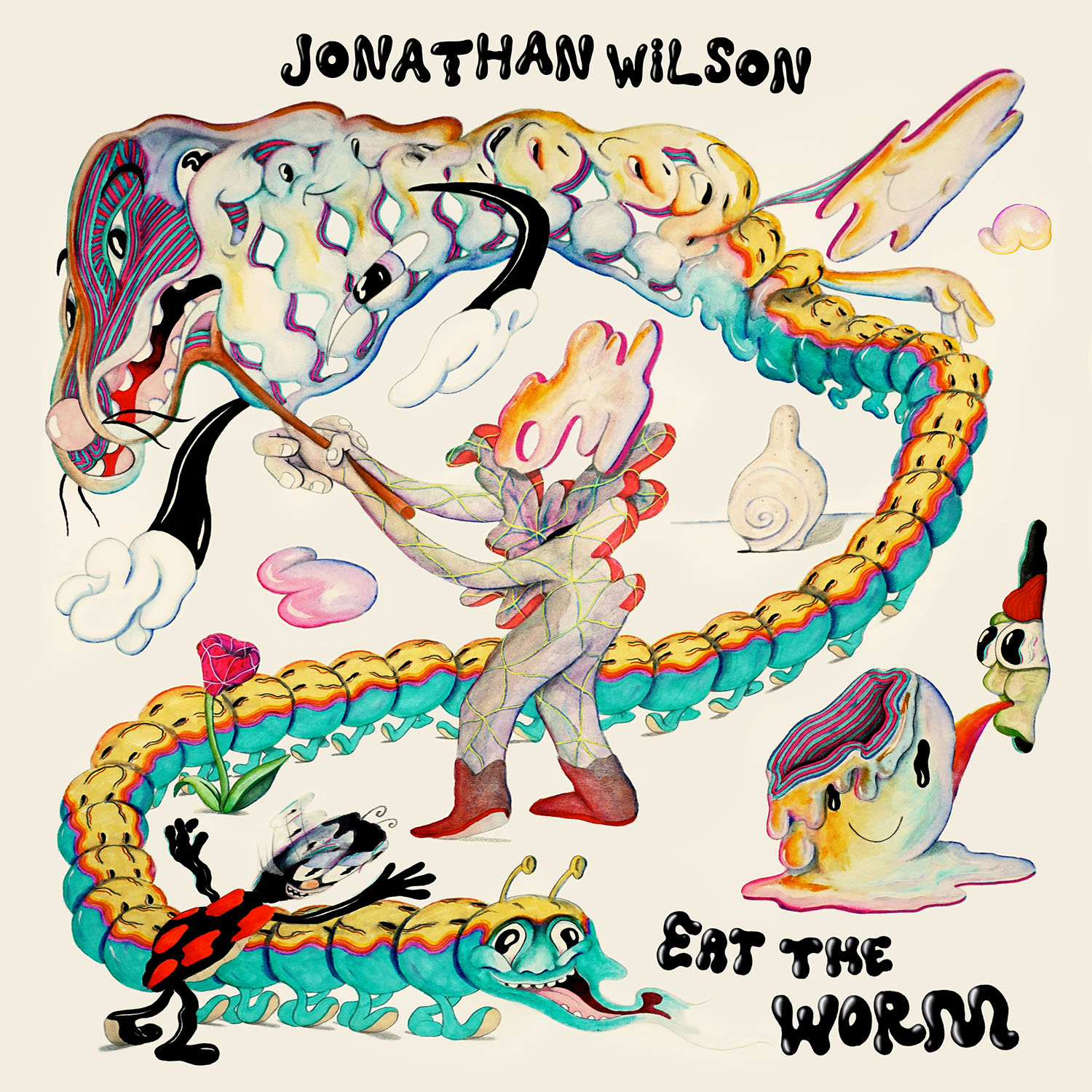 Jonathan Wilson Album Art Eat the Worm