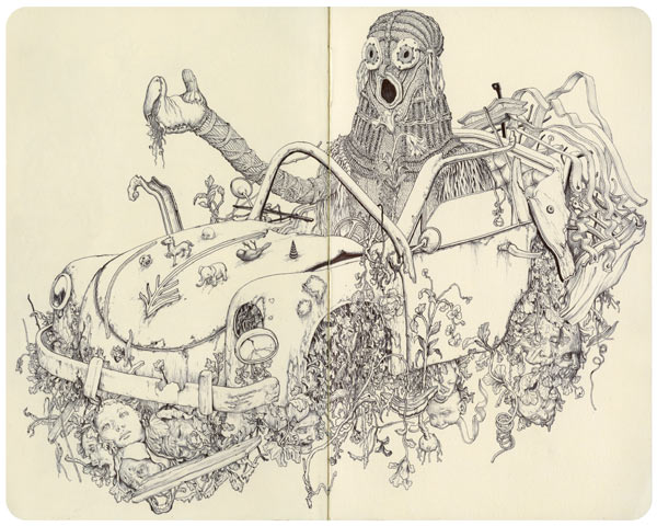 moleskine-carwreck