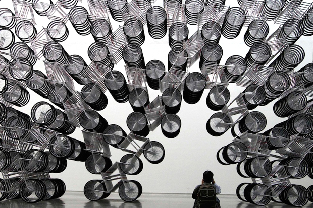ai-wei-wei-forever-bicycle-installation-1