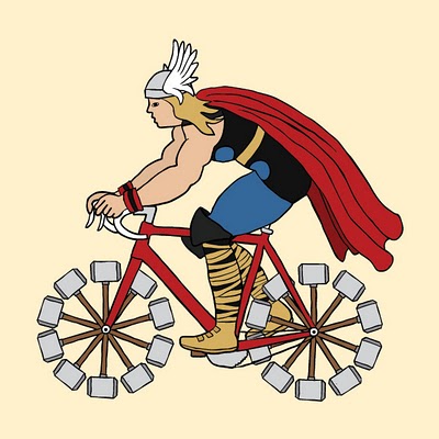 thor-on-bike