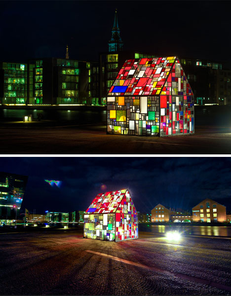 stained-glass-lights-night