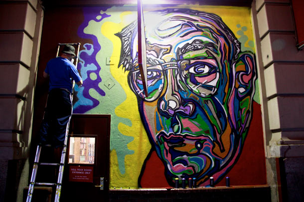 Fumero_Strand-Mural_Portrait-of-Hank_4-3-2012