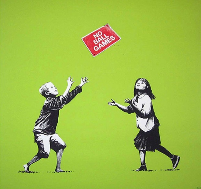 Steal-Banksy-no-ball-games-658x620