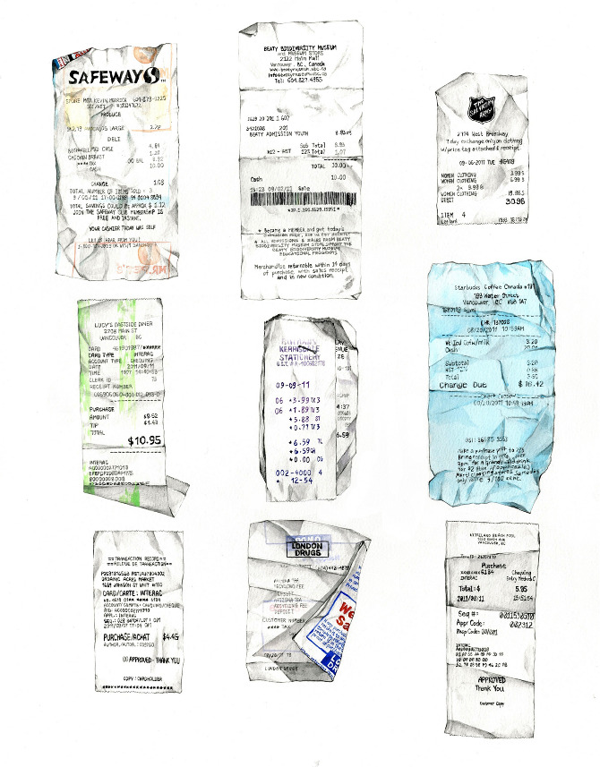 receipts