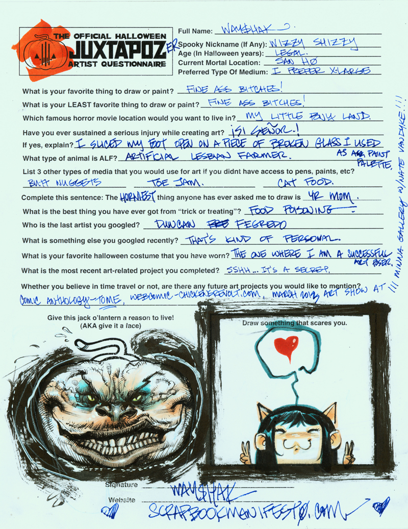 WayshakQuestionnaire