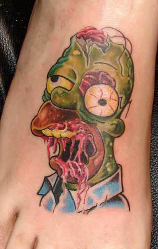 zombie-homer-tatto