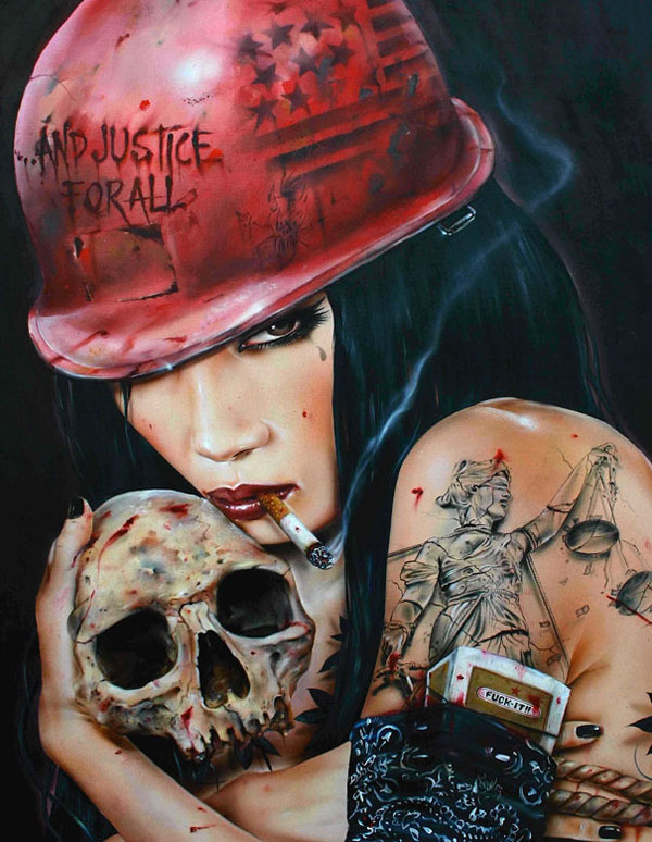 Brian-M-Viveros-METALLICA-painting