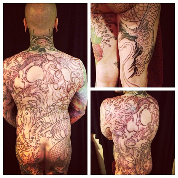 back