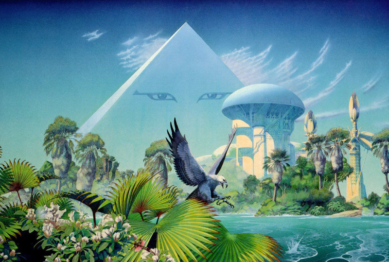 Roger Dean's Pathways Roger dean, Yes album covers, Art