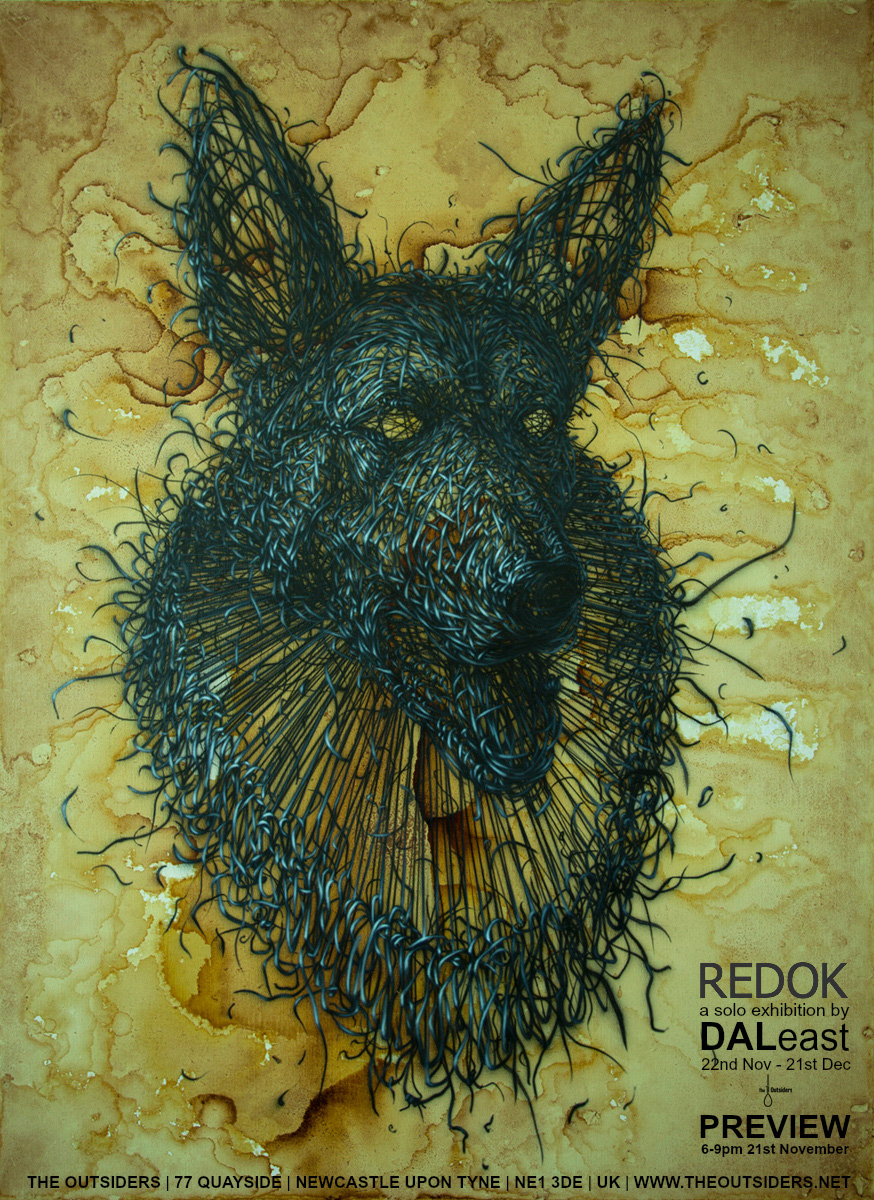 Redok a Solo Exhibition by DALeast