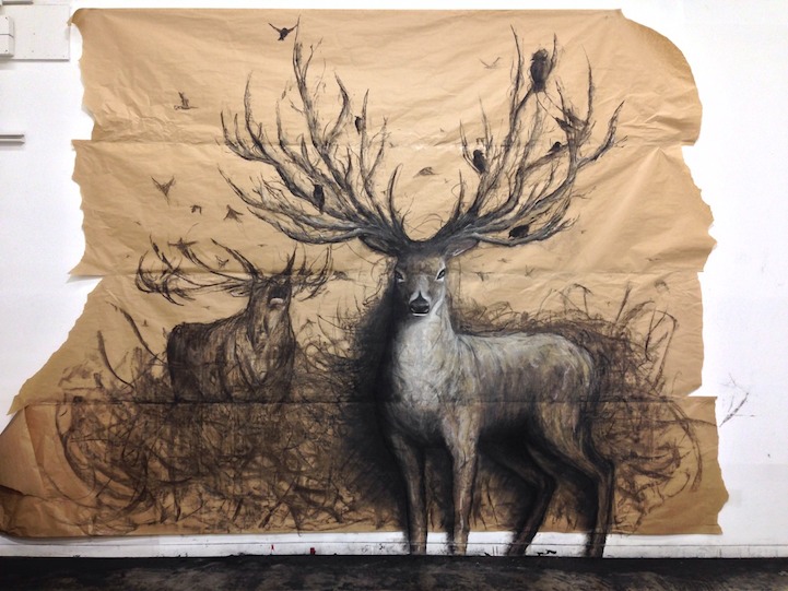 Large-Scale Drawings That Look 3D by Fiona Tang: JuxtapozFionaTang05.jpg