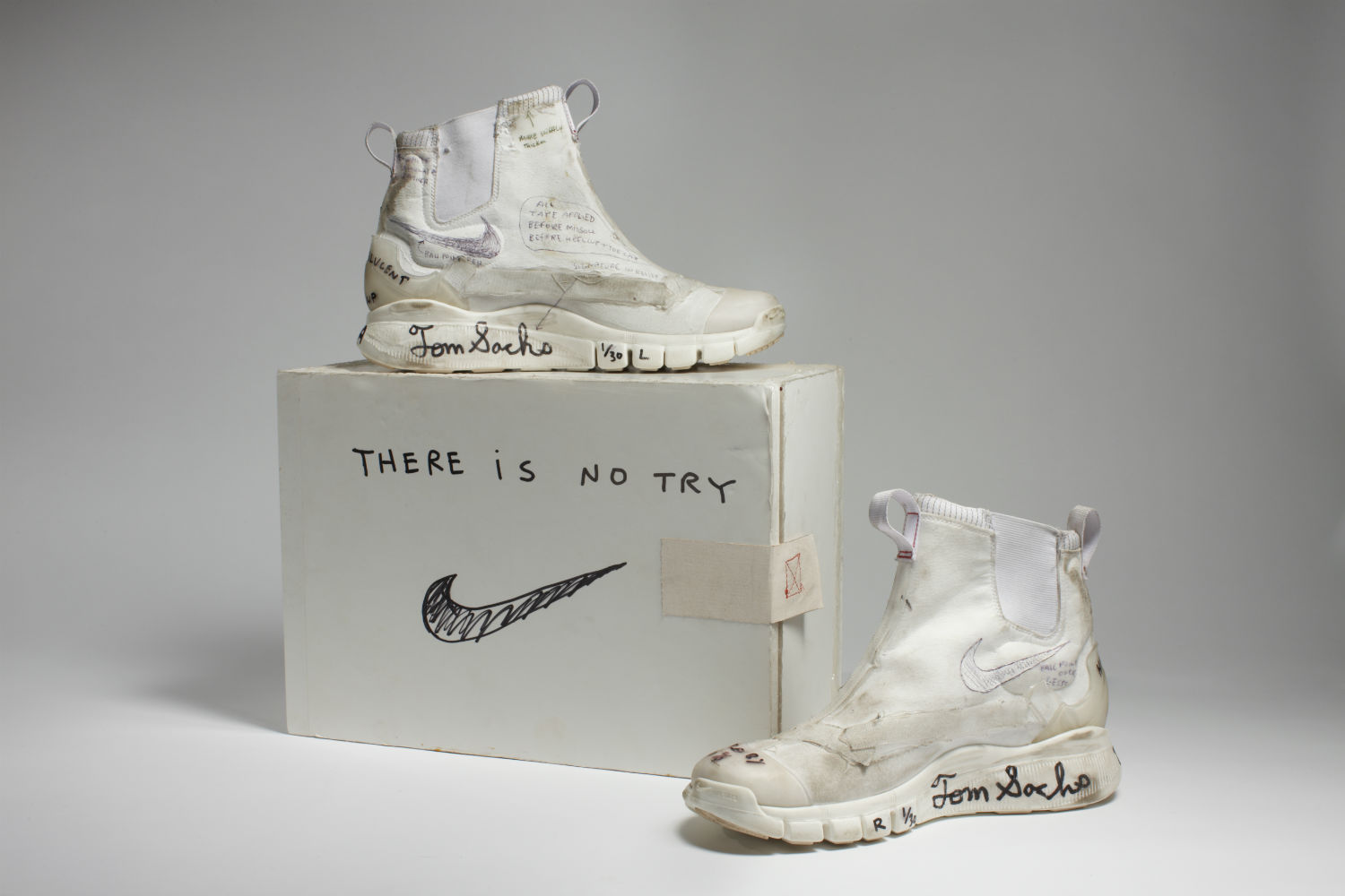 Nike x Tom Sachs Whites (Original), 2008-12 Collection of the artist. Courtesy American Federation of Arts