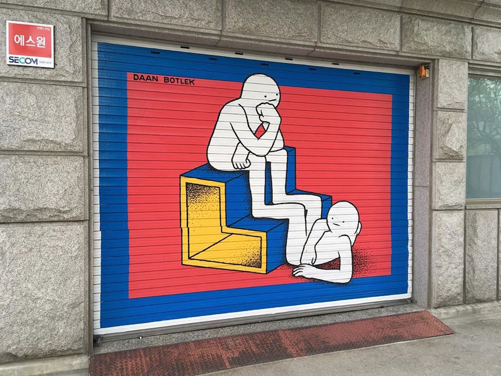 Shutter Street Art, Seoul Korea, 2019