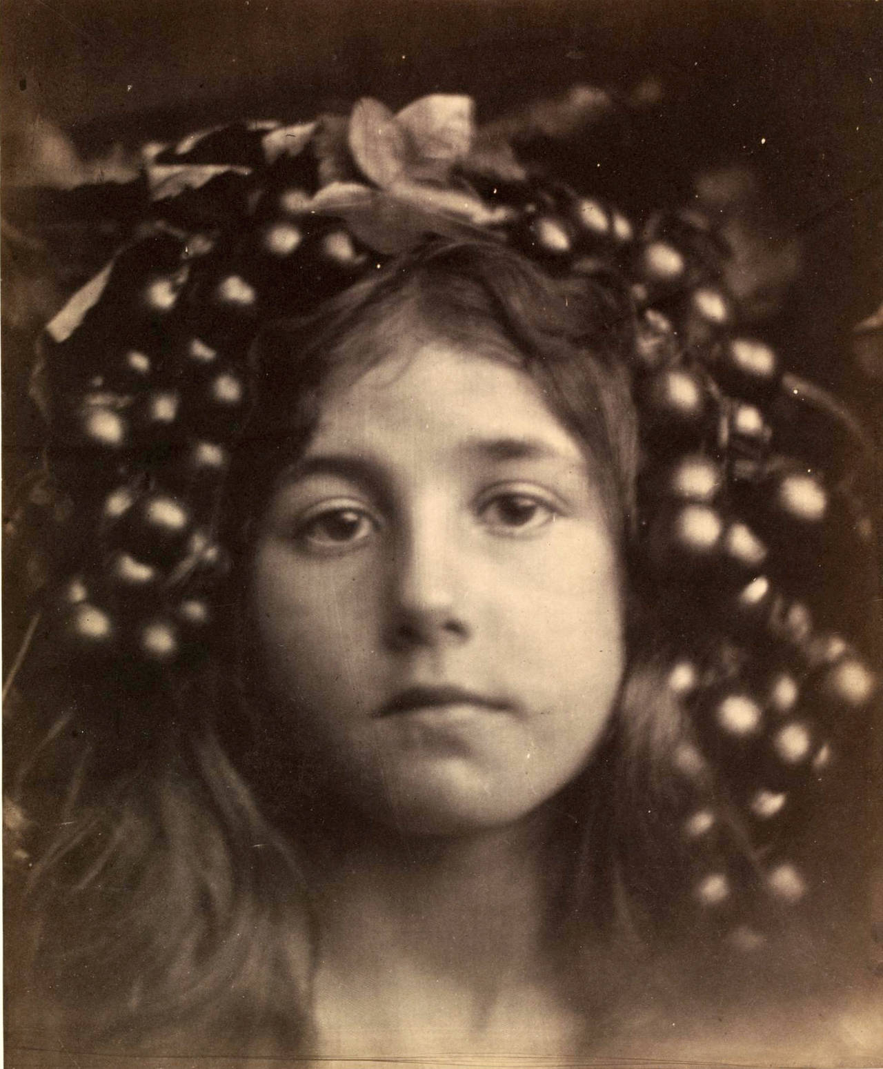Circe, albumen print from wet collodion glass negative, by Julia Margaret Cameron, 1865, Isle of Wight, England. © Victoria and Albert Museum, London