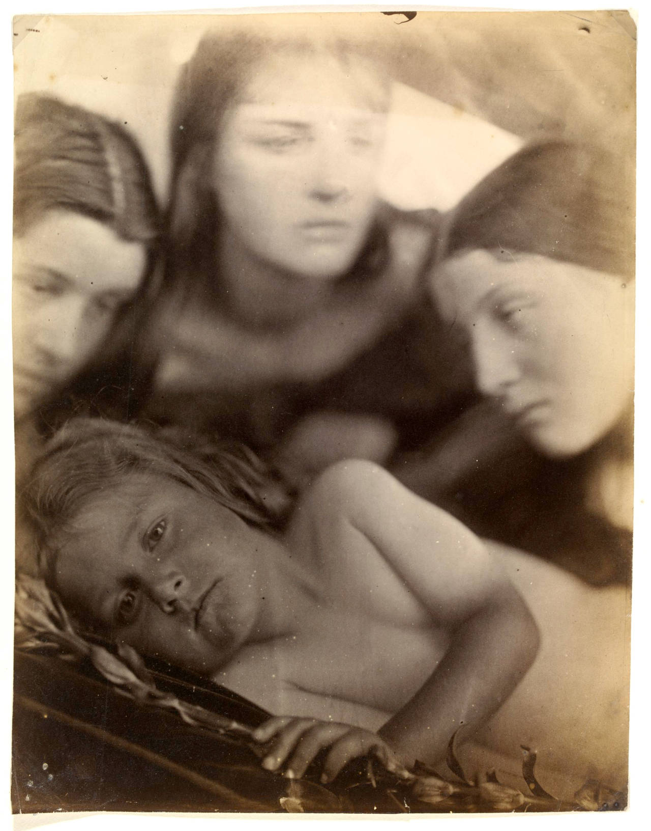Hosanna, albumen print from wet collodion glass negative, by Julia Margaret Cameron, 1865, Isle of Wight, England. © Victoria and Albert Museum, London