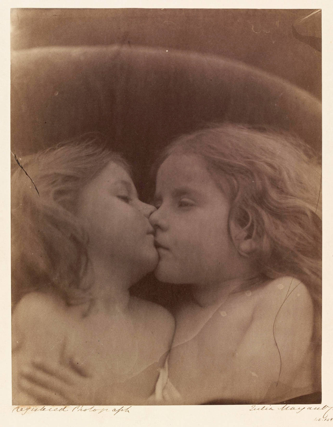 The Double Star, albumen print from wet collodion glass negative, by Julia Margaret Cameron, 1864, Isle of Wight, England. © Victoria and Albert Museum, London