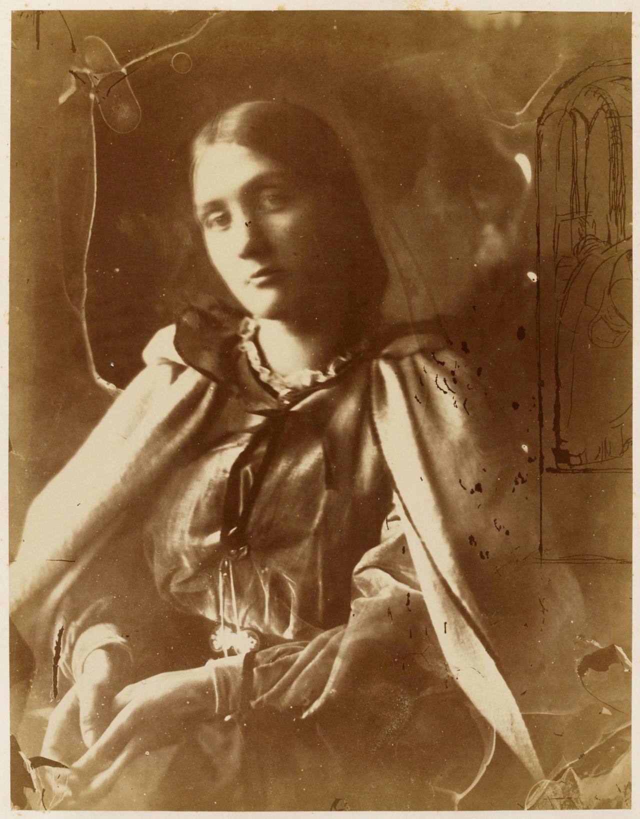 Julia Jackson, photograph, by Julia Margaret Cameron, 1864, England. Museum no. 208-1969. © Victoria and Albert Museum, London