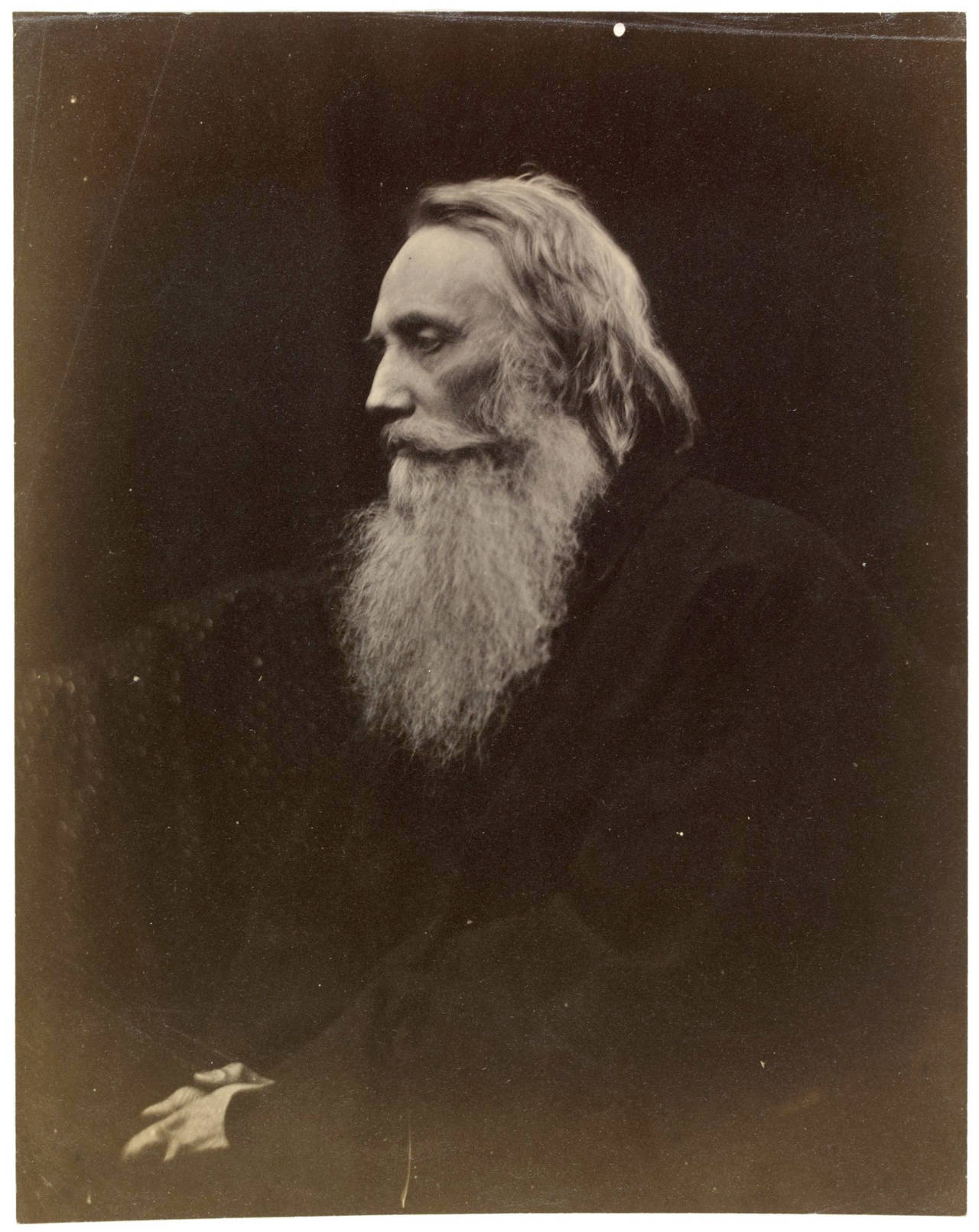 Henry Taylor, photograph, by Julia Margaret Cameron, 1864, England. Museum no. 211-1969. © Victoria and Albert Museum, London
