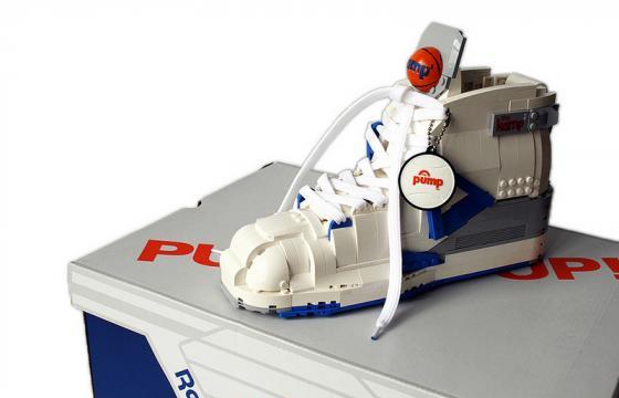 LEGO Reebok Pump by Alex Jones
