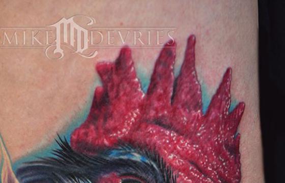 Mike DeVries' Animal Tattoos