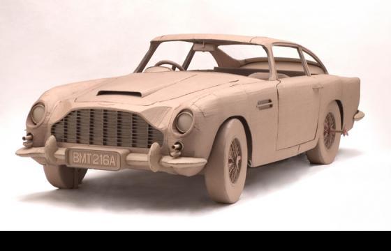 Cardboard Boxes to Life-Sized Objects by Chris Gilmour