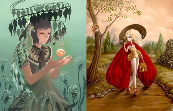 Kukula and Amy Sol @ Corey Helford Gallery, LA