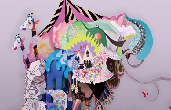 Sam Pierpoint's 3D Paper Illustrations
