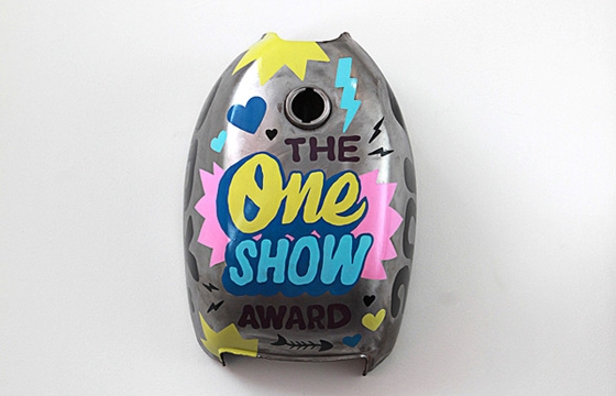 Ornamental Conifer’s Custom Painted Awards For The One Motorcycle Show