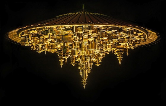 Hu Shaoming's Upside-Down Metropolis