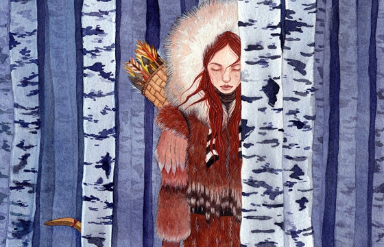 Watercolor Works by Delia Evin