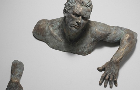 Sculptures Stuck in Walls by Matteo Pugliese