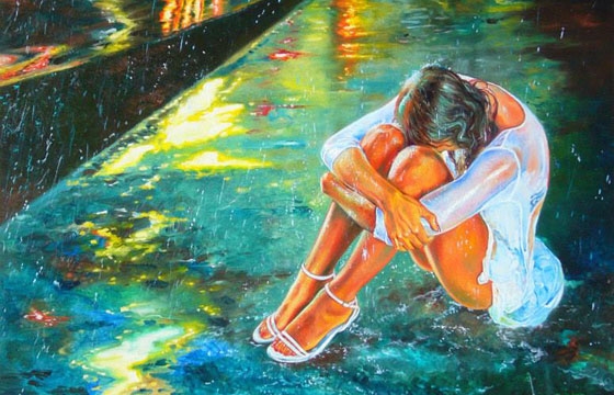 Saturated Oil Works from Wlodzimierz Kuklinski