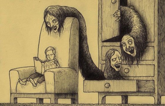 John Kenn's Monster Drawings