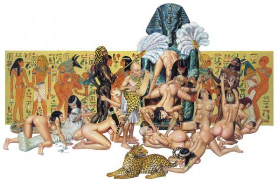 Blas Gallego's Historical Orgies