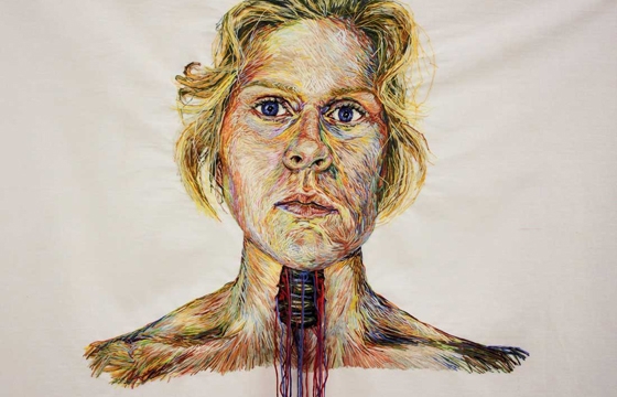 Blood, Guts, and Yarn... Knitting and Embroidery by Candace Couse