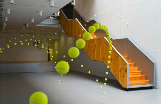 How to Bounce 2,000 Tennis Balls Without Bouncing Them