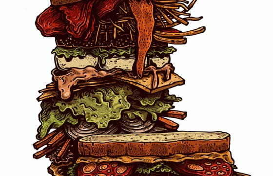 Jorge Tabanera's Illustrations to Eat About