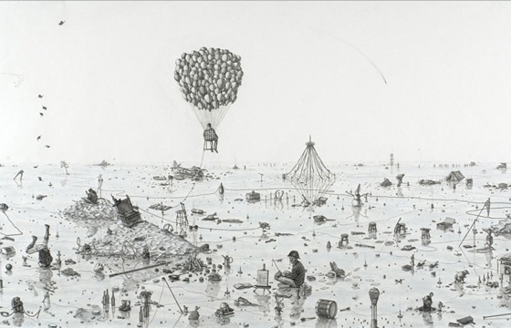 Drawings by Joe Biel