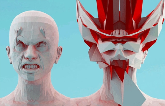 Mike Pelletier's Haunting 3D Animations of Human Emotions