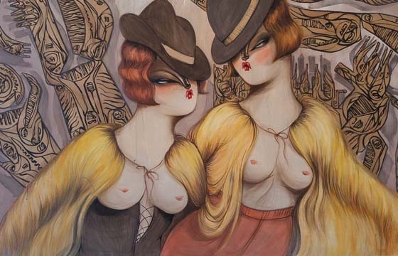 Miss Van “ROOM FOR CREAM” @ Soze Gallery, Los Angeles