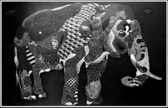 An elephant by Philippe Baudelocque