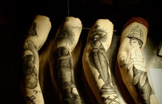 Guy le Tatooer’s Tattooed Arm Exhibition