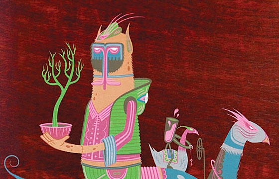 Paintings by James Reka