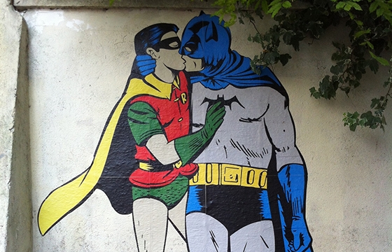 Batman and Robin by MemeIRL