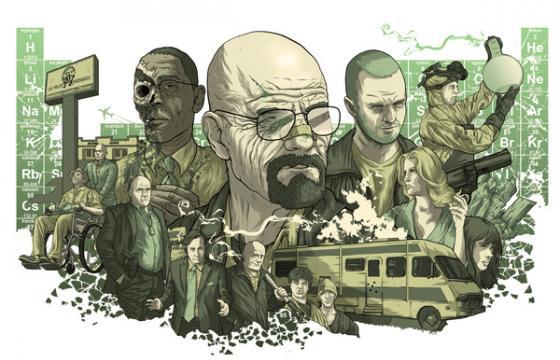 Alexander Iaccarino's Breaking Bad Print
