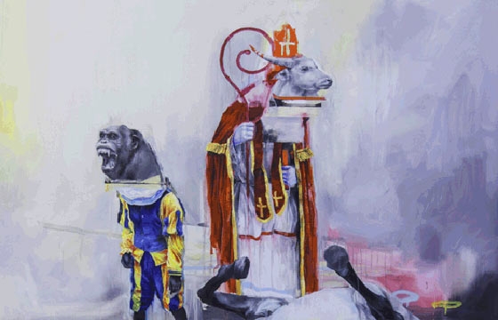Joram Roukes "Les Bons Sauvages" @ Stolenspace, London