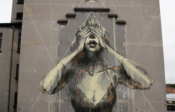 "The Immense Gap Between Past And Future" by Faith 47 in Vienna
