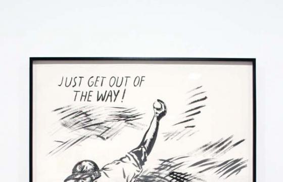 In L.A.: Raymond Pettibon: Desire in Pursuyt of the Whole