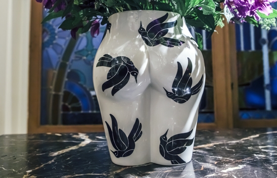 Parra x Case Studyo "Vaso di Culo" Vase & "Sleep Deprived" Carpet
