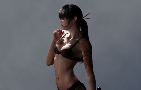 3D Pinup Girls by Gabriel